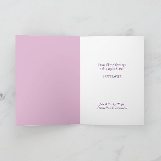 イースターボンネットガールヴィンテージイメージ シーズンカード (内部)