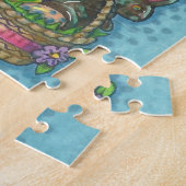 イースターボンネットキリンパズル ジグソーパズル (側面)