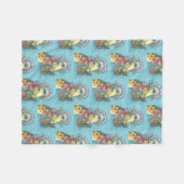 イースターボンネットキリンフリースブランケットSM フリースブランケット (正面(横))