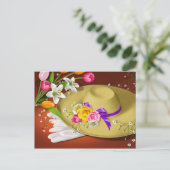 イースターボンネットポストカード シーズンポストカード (スタンド正面)