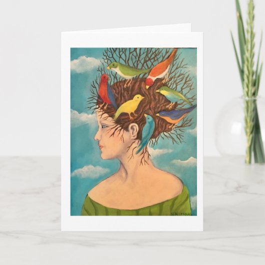 イースターボンネット カード (正面)