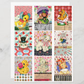 イースターポケットカードイースターATCカード (正面/裏面)