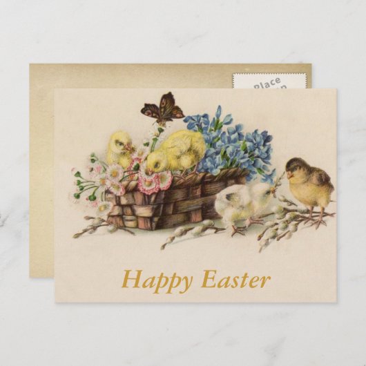 イースターポストカード シーズンポストカード (正面/裏面)