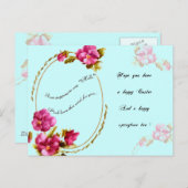 イースターポストカード シーズンポストカード (正面/裏面)