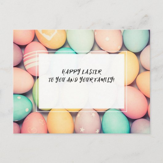 イースターポストカード ポストカード (正面)