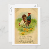 イースターポストカード(1912) シーズンポストカード (正面/裏面)