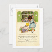 イースターポストカード（1915年頃） シーズンポストカード (正面/裏面)