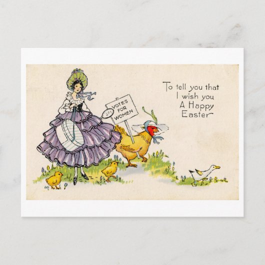 イースターポストカード（1920年頃） シーズンポストカード (正面)
