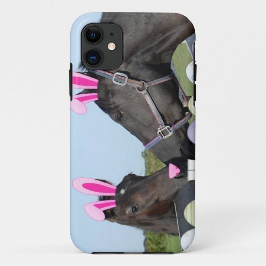 イースターポニーと馬 Case-Mate iPhoneケース (裏面)