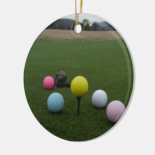 イースターマウンテンゴルフコース セラミックオーナメント (左)