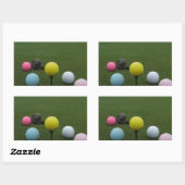 イースターマウンテンゴルフコース 長方形シール (シート)