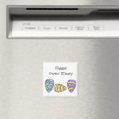 イースターマグネット上の簡単卵 マグネット (インサイチュ (食洗機))