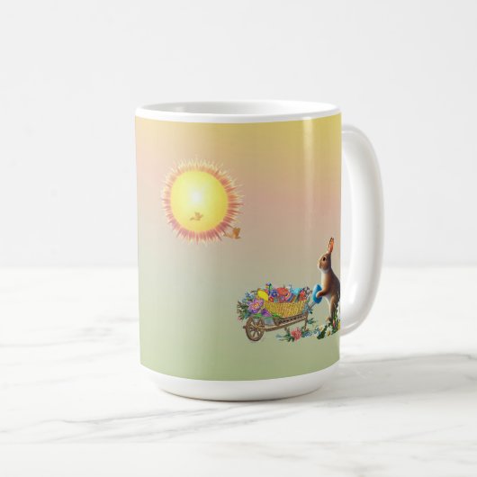 イースターマグ コーヒーマグカップ (正面右)