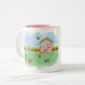 イースターマグ ツートーンマグカップ (正面左)