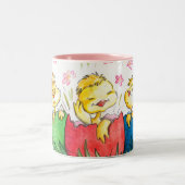 イースターマグ ツートーンマグカップ (中央)