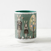 イースターマグ – 世界征服 – 一度に1つの卵 マグカップ (中央)