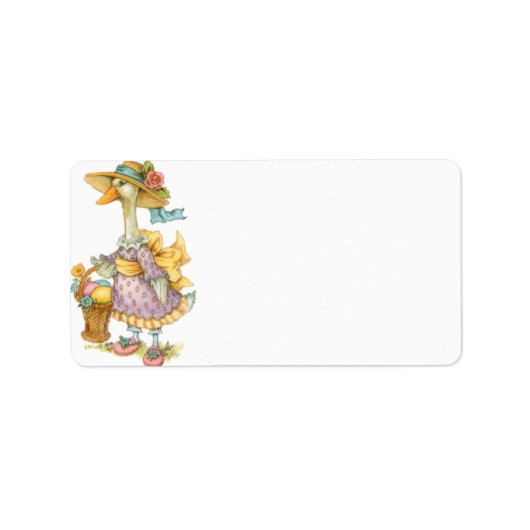 イースターマザーグース ラベル (正面)