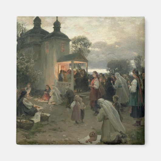 イースターマチン マグネット (正面)