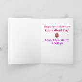 イースターマムワールド最高ののEver Kids写真 カード (内部)