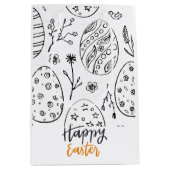 イースターミディアム抱き枕 ミディアムペーパーバッグ (正面)