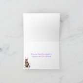 イースターミニチュアシュナウザー シーズンカード (内部)