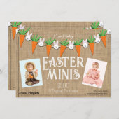 イースターミニミニフォトセッション フライヤー 招待状 (正面/裏面)