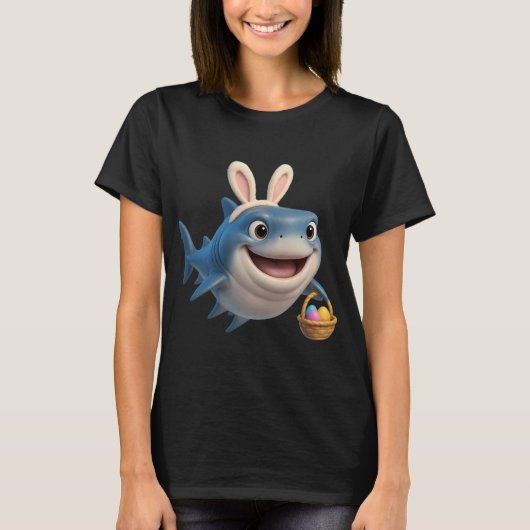 イースターメガマウスザメ Tシャツ (正面)