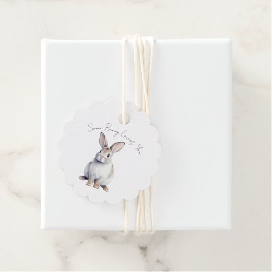 イースターメッセージカードいくつかのバニーはあなたを愛している フェイバータグ (インサイチュ)