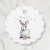 イースターメッセージカードいくつかのバニーはあなたを愛している フェイバータグ (正面)