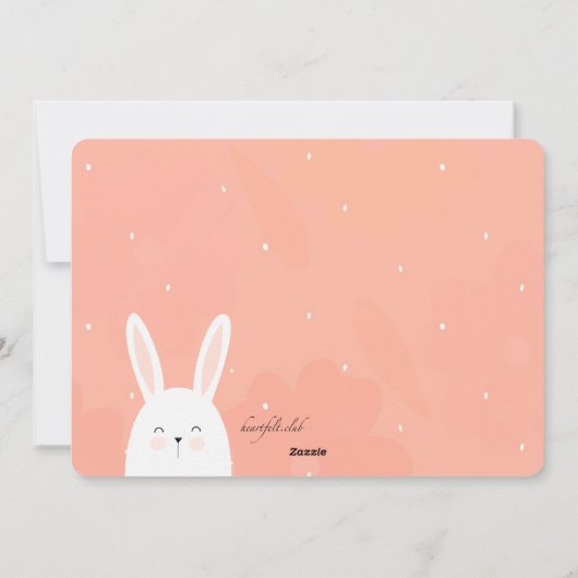 イースターメドレーの写真の休日カード シーズンカード (裏面)