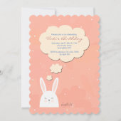 イースターメドレー写真招待状 招待状 (裏面)