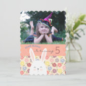 イースターメドレー写真招待状 招待状 (スタンド正面)