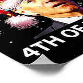 イースターメリーおもしろいの4番目のジョーバイデン氏の醜い ポスター (角)