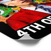 イースターメリーバイデン氏の醜いおもしろいクリスマスの4番目 ポスター (角)