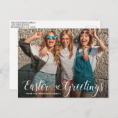 イースターモダングリーティング写真 ポストカード (正面/裏面)
