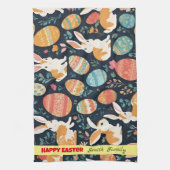 イースターモダンバニーコレクション キッチンタオル (縦)