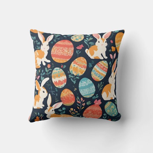 イースターモダンバニーコレクション クッション (裏面)