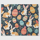 イースターモダンバニーコレクション ラッピングペーパー (フラット)