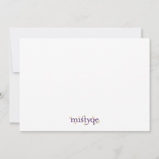 イースターモダンパーティの招待状 招待状 (裏面)