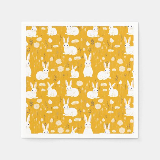 イースターモーニングの快楽 スタンダードカクテルナプキン (正面)