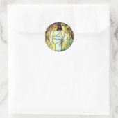 イースターモーニングイエスバラシール ラウンドシール (バッグ)