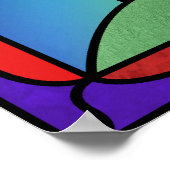 イースターモーニングプリント ポスター (角)