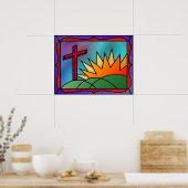 イースターモーニングプリント ポスター (キッチン)