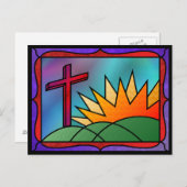 イースターモーニングポストカード シーズンポストカード (正面/裏面)