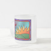 イースターモーニングマグ フロストグラスマグカップ (正面左)