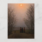 イースターモーニングbyカスパル・デイビッド・フリードリヒ シーズンポストカード (正面)