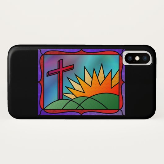 イースターモーニングiPhoneケースメイト Case-Mate iPhoneケース (裏面(横))