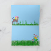 イースターヤギカード シーズンカード (内部)