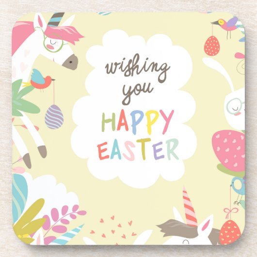 イースターユニコーン コースター (正面)