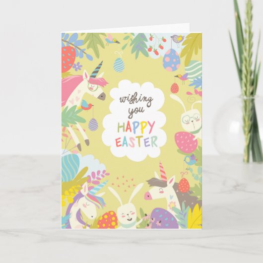 イースターユニコーン シーズンカード (正面)